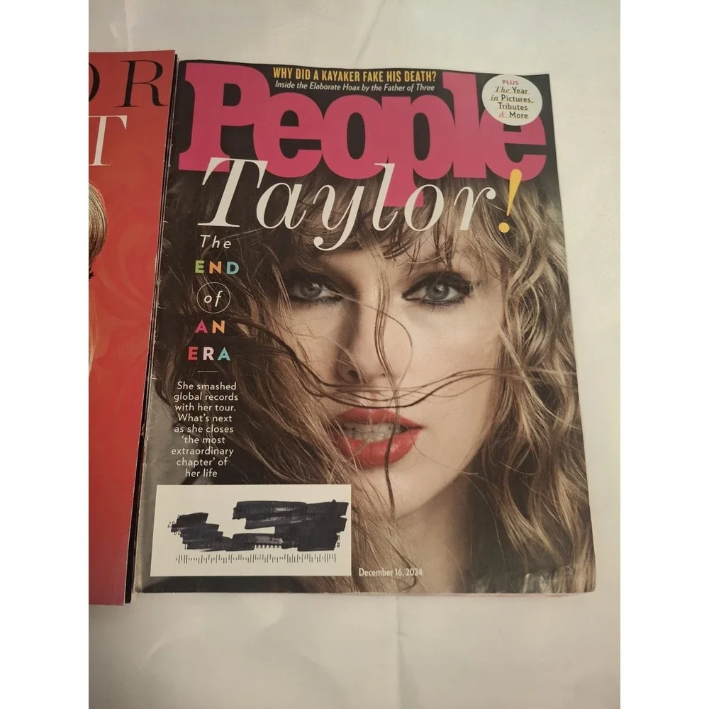 Taylor Swift Magazine Lot Of 3 People Travis Kelce 200 Photos Life Offstage